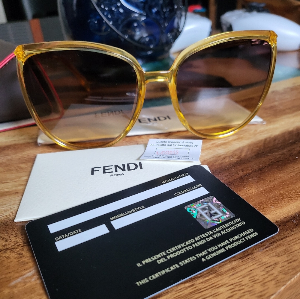 Fendi cat eye sunglasses